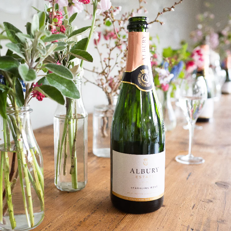 Albury Estate Sparkling Rosé - Image 4