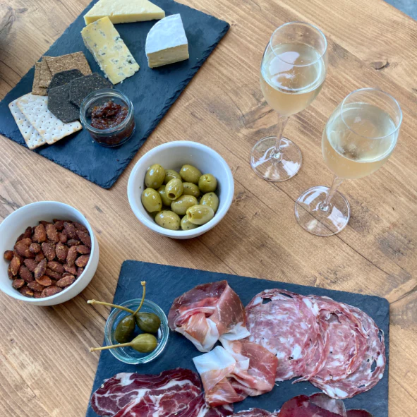 Cheese & charcuterie selection